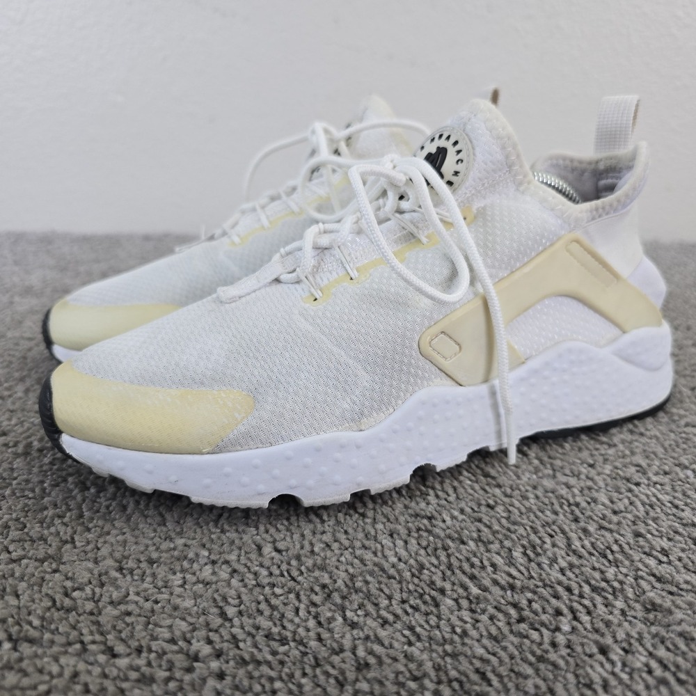 Nike Air Huarache Run Ultra White Sneaker Womens Size 8 Running Shoes 819151-102